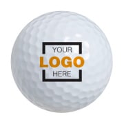 custom pad printing on a golf ball