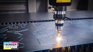 laser marking border pad & print